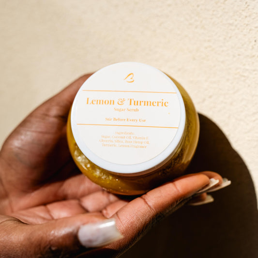 Lemon & Turmeric Facial Sugar Scrub